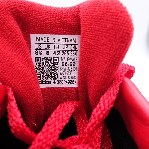 NEW adidas Originals Men's Gonz Aloha Skate Shoes GY6896 Scarlet/White Sizes 4.5 - Picture 16 of 16